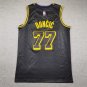 Lakers 77 Black Serpent Pattern