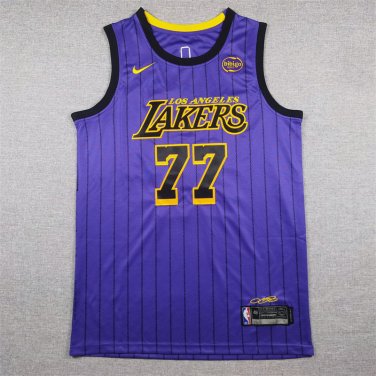 Lakers 77 Purple Stripes