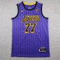Lakers 77 Purple Stripes
