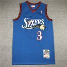 99-00 76ers 3 Blue