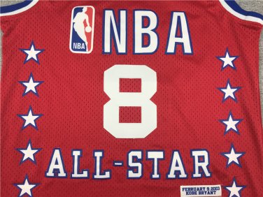 2003 All Star No. 8 Kobe Red