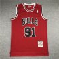 Bull 91 Red Retro Logo