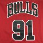 Bull 91 Red Retro Logo