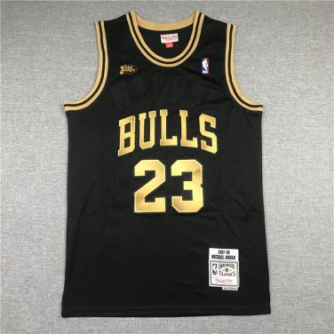 Bulls 23 Final Edition Retro Black Gold
