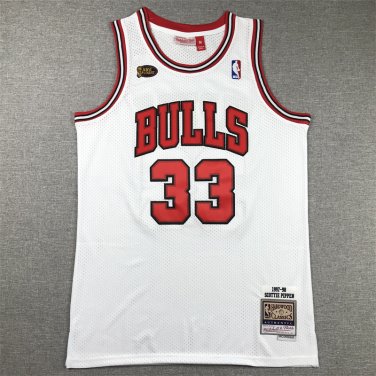 Bulls 33 White Final Edition