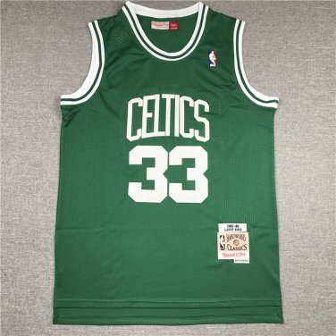 Celtics 33 Green Retro Logo