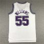 King 55 White Retro Logo