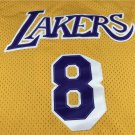 Lakers 8 Yellow Retro Gold Label