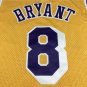 Lakers 8 Yellow Retro Gold Label