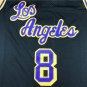Lakers 8LOS Black Retro Gold Label
