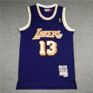 Lakers 13 Purple Retro Logo