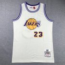 Lakers 23 Cream White