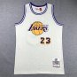 Lakers 23 Cream White