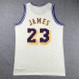 Lakers 23 Cream White