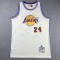 Lakers 24 Cream White