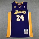 Lakers 24 Purple V-neck 60th Anniversary