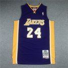 Lakers 24 Purple V-neck Retro Logo