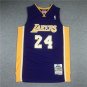 Lakers 24 Purple V-neck Retro Logo
