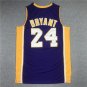 Lakers 24 Purple V-neck Retro Logo