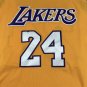 Lakers 24 Yellow V-neck 60th Anniversary