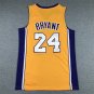 Lakers 24 Yellow V-neck 60th Anniversary