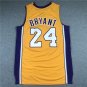 Lakers 24 Yellow V-neck Retro Logo