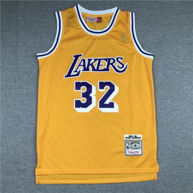 Lakers 32 Yellow Gold Label