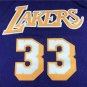 Lakers 33 Purple Retro Logo