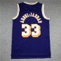 Lakers 33 Purple Retro Logo