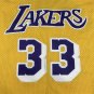 Lakers 33 Retro Yellow Gold Label