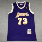 Lakers 73 Purple Retro Logo
