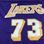 Lakers 73 Purple Retro Logo