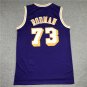Lakers 73 Purple Retro Logo