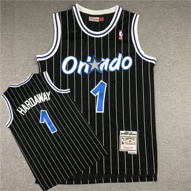 Magic 1 Hardaway Black Retro Logo