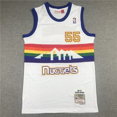 Nuggets 55 Retro White Snow Mountain Edition