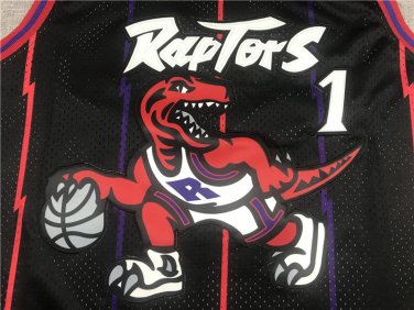 Raptors 1 Black Retro Dragon