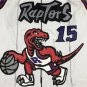Raptors 15 White Dragon Retro Logo