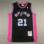 Spurs 21 Black Retro Logo