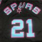 Spurs 21 Black Retro Logo