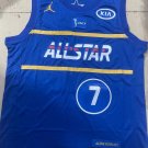 21 All Star 7 Jay Brown Blue Jordan jerseys