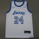 21 Lakers No. 24 City Edition Kobe White