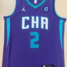 22 new season Hornets No. 2 La Melo Ball Jordan jerseys