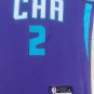 22 new season Hornets No. 2 La Melo Ball Jordan jerseys