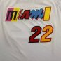 22 season Heat No. 22 white jersey