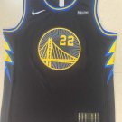 22 season Warriors No. 22 Black Diamond City Edition  jersey