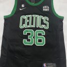 23 new season Celtics No. 36 black  jersey