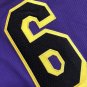 23 season AU player version Lakers No. 6 retro purple XS-XXL