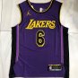 23 season AU player version Lakers No. 6 retro purple XS-XXL