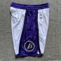 23 season Lakers City White Pants