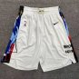 23 season Nets City White Pants